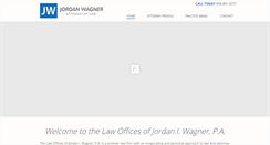 Desktop Screenshot of jordanwagnerlaw.com